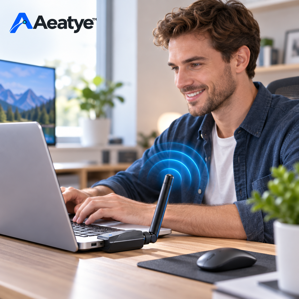 Usb Wireless Network Adapter — supplied styled scene