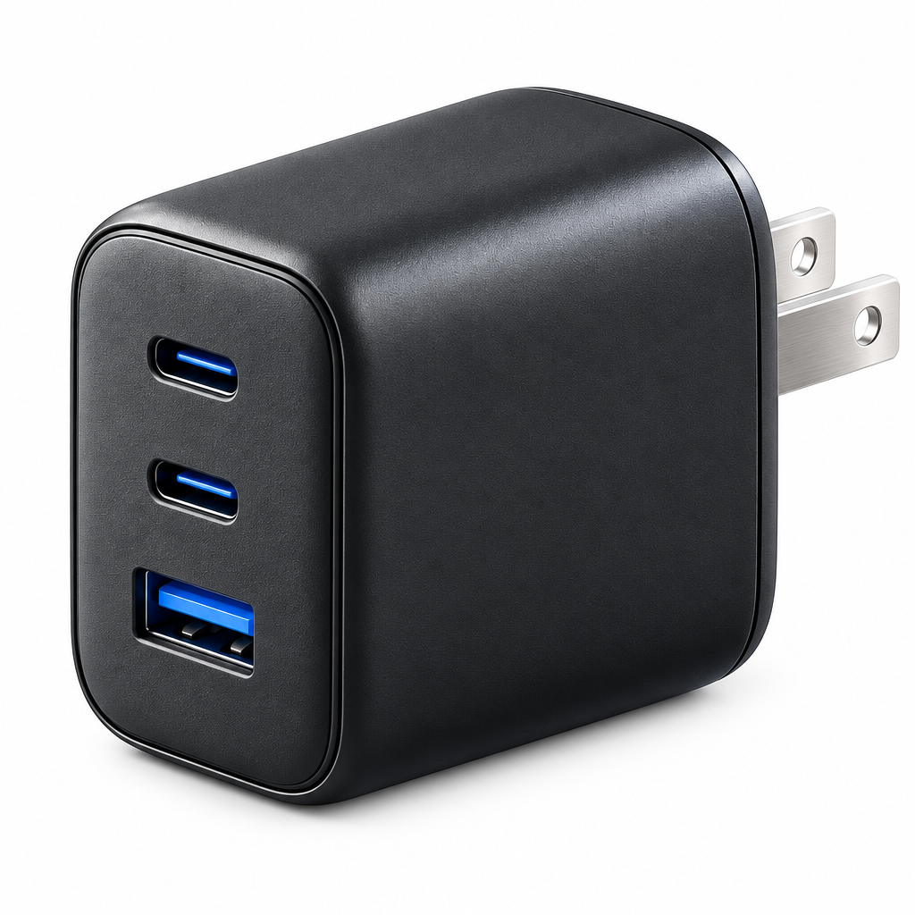U.S.-Plug Multiport Wall Charger — isolated product view
