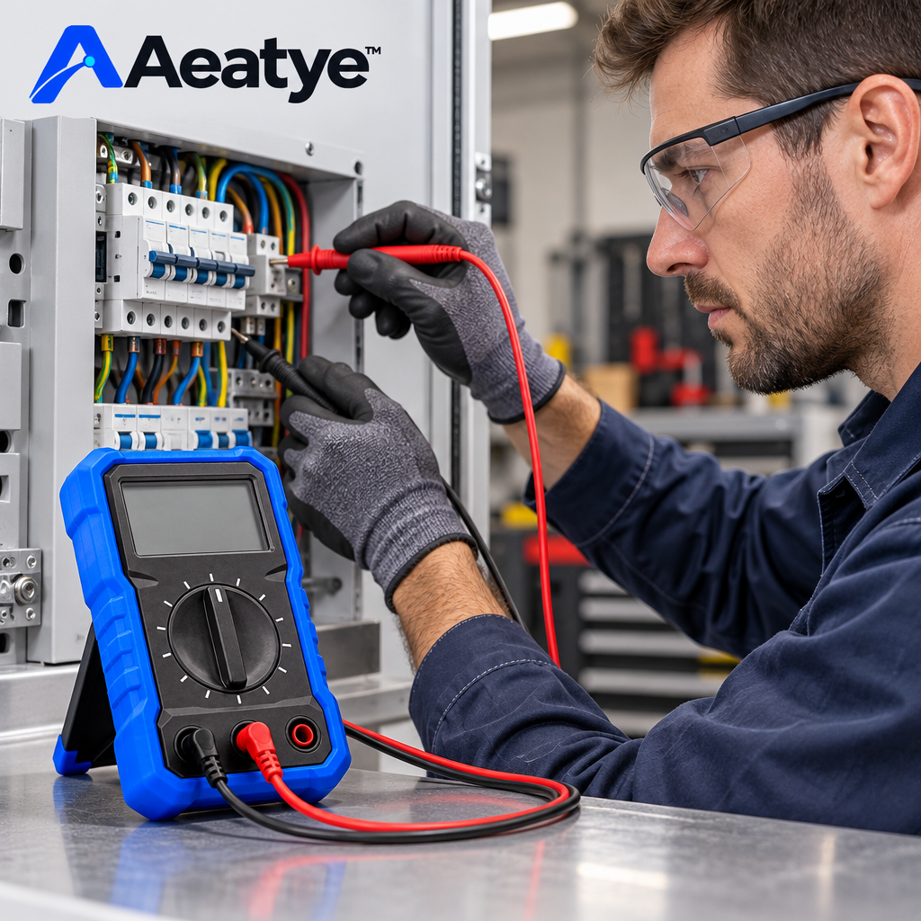 Digital Multimeter — supplied styled scene