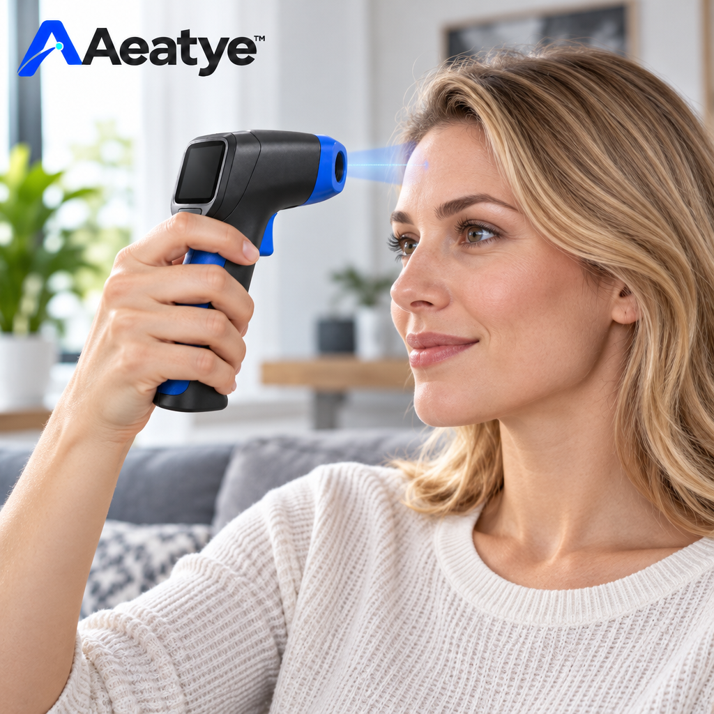Infrared Surface Thermometer — supplied styled scene