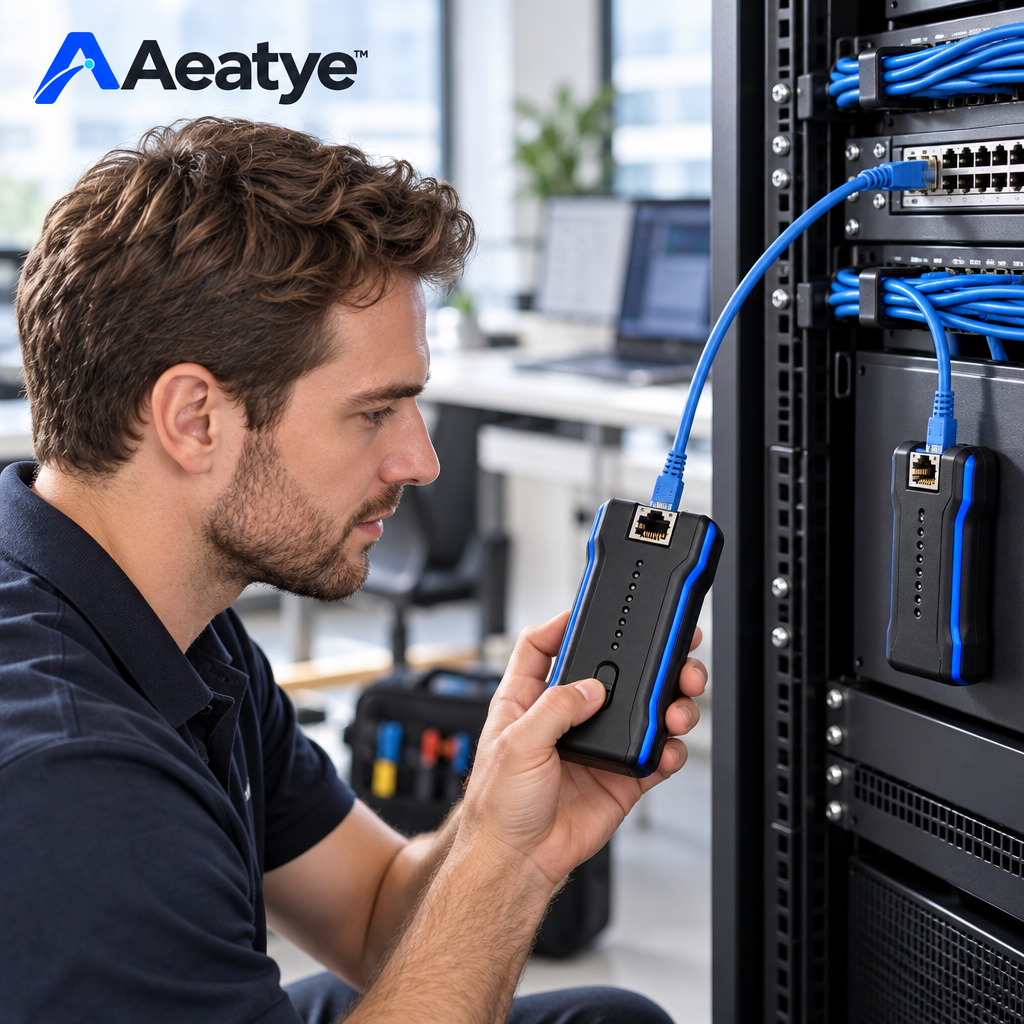 Ethernet Cable Tester — supplied styled scene